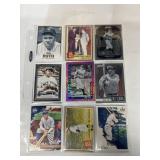 18 Babe Ruth, Baseball Cards