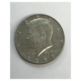 1966 Silver Kennedy half dollar