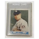 Roy Hobbs rookie baseball card