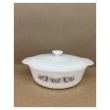 Fire King casserole dish