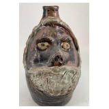 SANTA CLAUS FACE JUG by Mary Rogers