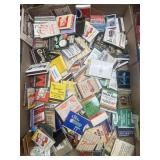 Advertising matchbook covers