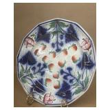 Gaudy ironstone plate