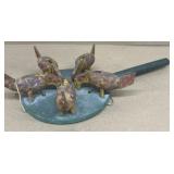 Folk Art Chicken Toy