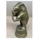Cast-iron elephant Bank vintage