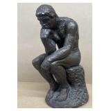 Thinking man statue