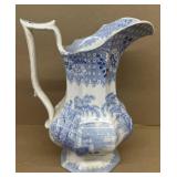 Victorian Ironstone water pitcher