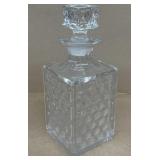 Antique glass decanter