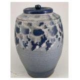 Scott Shafer Pottery Jar, lided