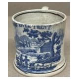 "The River Trent", Early Transferware Mug