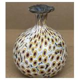 Art glass perfume bottle, antique