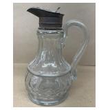 Early Sandwich Glass Syrup Jar