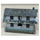 Centerville, Indiana State coin bank