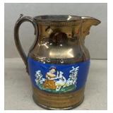 Copper luster PITCHER