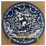Mexican pottery plate