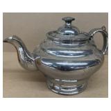 Mercury, glass teapot