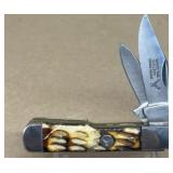 White tail cutlery double bladed pocket knife