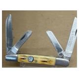 SOLINGER steel wild turkey pocket knife, four
