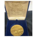Ronald Reagan medal of Merritt coin