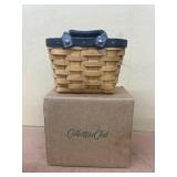 Longaberger collectors club basket with liner