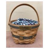 1994 longaberger jingle bell basket