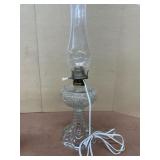 Electrified oil lamp