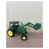 John Deere tractor with bucket