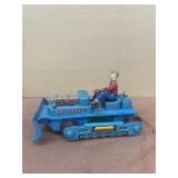 TIN toy bulldozer