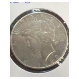 1923S PEACE silver dollar