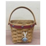 2001 longaberger Heart basket