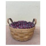 1992 longaberger basket with liner