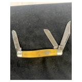 Schrade triple bladed pocket knife