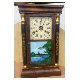 30 hour brass clock company mantle clock