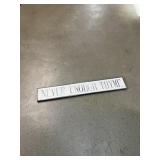 Never enough THYME wooden sign 3 foot long