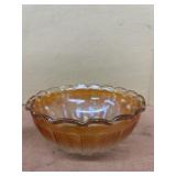 Carnival glass Marigold bowl