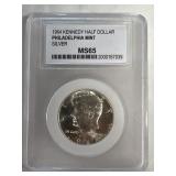 1964 Kennedy silver half dollar Philadelphia m