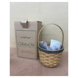 2004 longaberger collectors club renewal basket