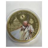 CANONIZATIO IOANNES PAULUS II coin