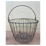 Wire egg basket