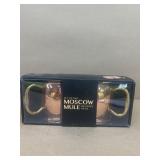 Copper Moscow mule beverage cups