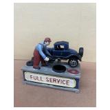 Cast-iron full service bank