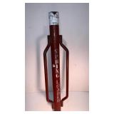 Spring loaded post driver