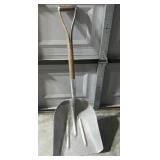 Aluminum scoop shovel