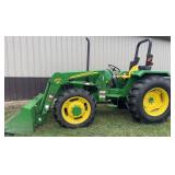 JD 5403 Tractor w/ Loader, MFWD, ONLY 473 hrs.