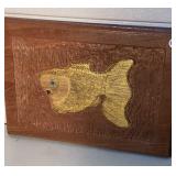 Bill Miller Carved Fish Plaque
