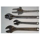 (3) Adjustible Wrenches