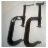 (2) Hargrove C-Clamps