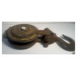 6" Trolley Pulley w/ Hook