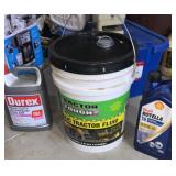 4 gallon, antifreeze, partial bucket, hydraulic