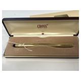 10. Karat gold filled cross pen.